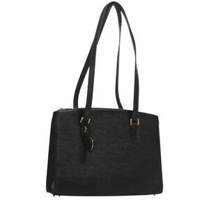 Valentino Garavani Vintage Epi Elegant Black  Shoulder Bag-Preowned